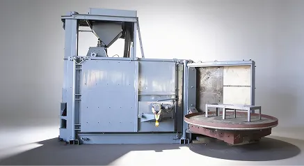 Retrofitting / Reconditioning of Shot Blasting Machine